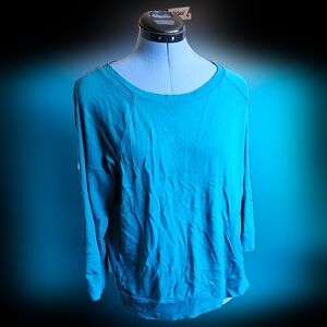 Express Teal Top